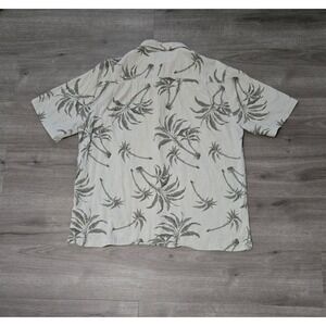 Vintage Havana Jacks Cafe Seersucker Shirt Adult XL Hawaiian‎ Short Sleeve